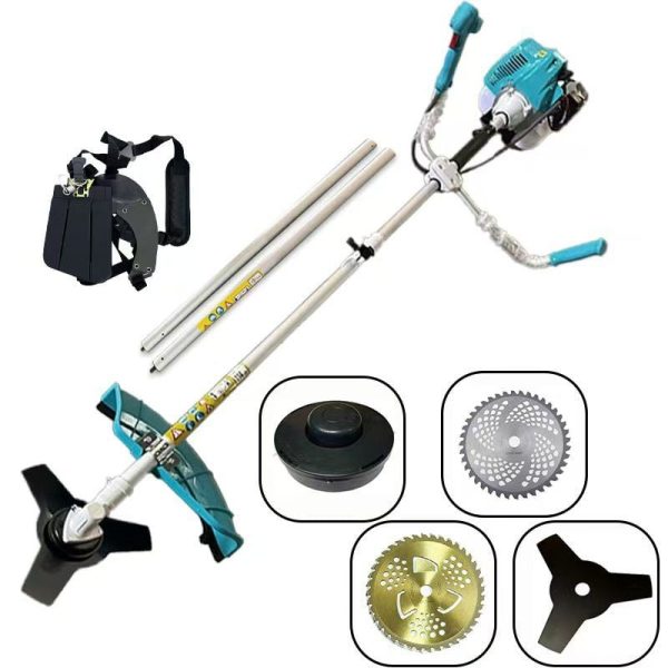 8.5CP *PROFI* Motocoasa pe benzina 8.5cp, 10.000rpm, 52cc, tija reglabila, in 2t timpi, acesorii incluse, PROFESIONALA, Campion CMP1645