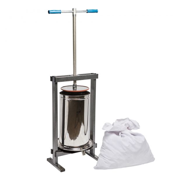 Teasc Struguri si Fructe din Inox, Vilen, 25L, sac Colectare Inclus