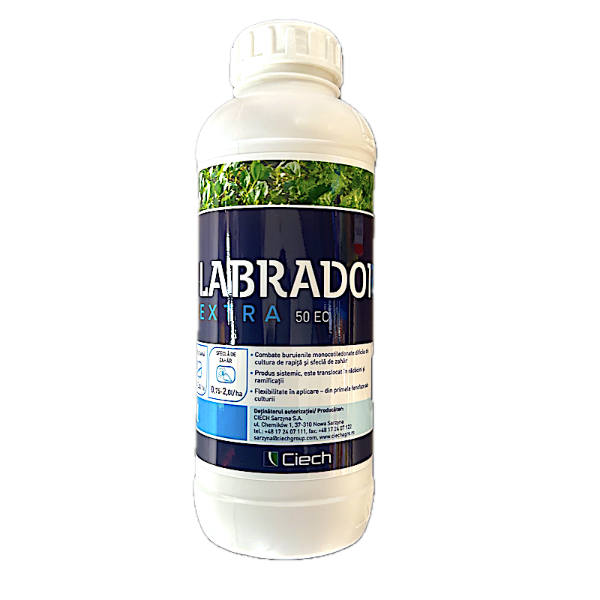 91508001_thb_1_8060_27800_labrador-extra-50ec-1l-erbicid-selectiv-postemergent-foliar-ciech-agro-buruieni-anuale-si-perene-din-cultura-de-rapita-si-sfecla-de-zahar.png Labrador Extra 50EC 1L, erbicid selectiv, postemergent, foliar Ciech Agro, buruieni anuale si perene din cultura de rapita si sfecla de zahar