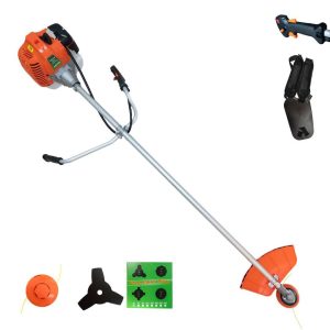 Motocoasa Fermax FX-4300, 5CP, 10000RPM, 43cc, arbore otel 28mm, ham rucsac, tambur + disc 3T