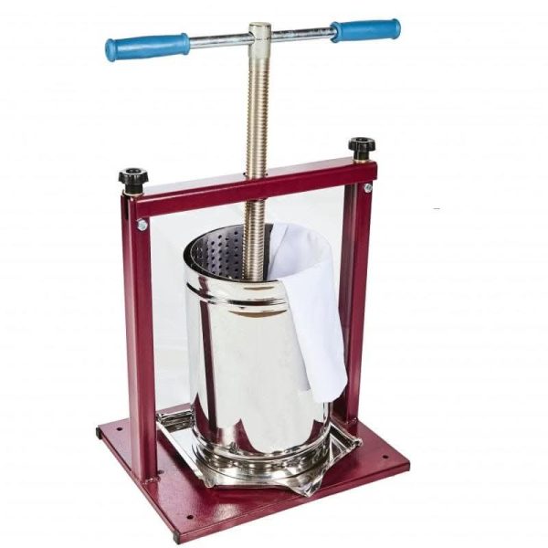 Teasc inox 10L, constructie ranforsata, ax 30 mm, capac metalic, cu tava scurgere