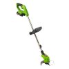 Trimmer electric cu 2 acumulatori pentru tuns iarba, 12 accesorii, 10000rpm/min, 21v, 1.5AH,