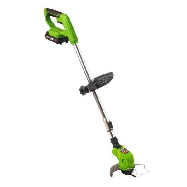 Trimmer electric cu 2 acumulatori pentru tuns iarba, 12 accesorii, 10000rpm/min, 21v, 1.5AH,
