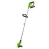 Trimmer electric cu 2 acumulatori pentru tuns iarba, 12 accesorii, 10000rpm/min, 21v, 1.5AH,